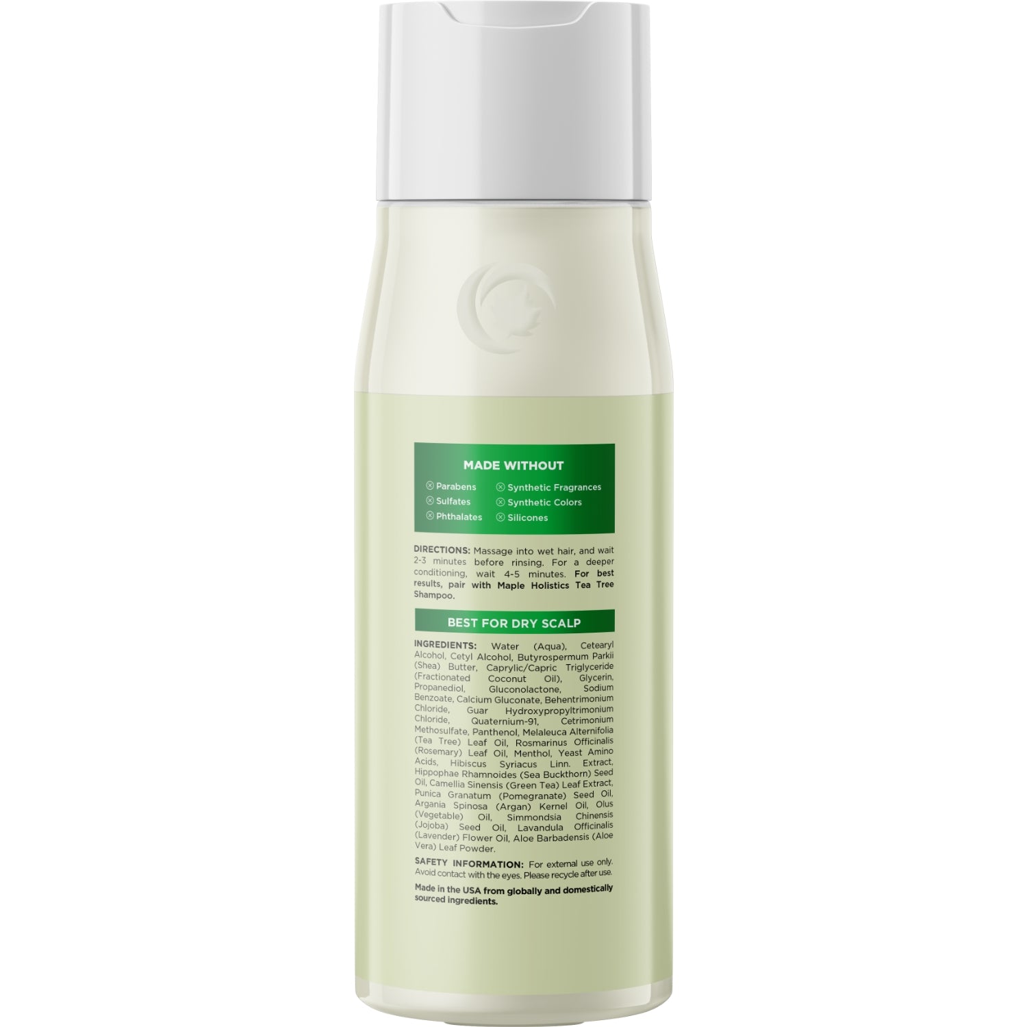Tea Tree Oil Conditioner for Hair - Moisturizing & Scalp Care - Perfect for Dry, Itchy Scalp & Dandruff Relief