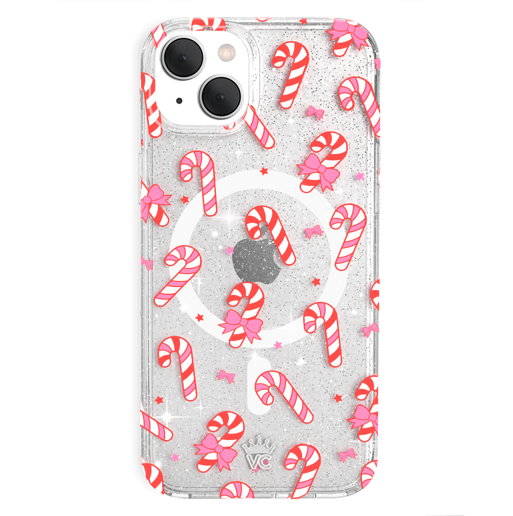 Peppermint Princess Cute Floral iPhone Case - Trendy Protective Phone Cover for iPhone 13/14/15 Pro Max - Perfect Gift for Women & Girls (Home, Office, Travel Use)