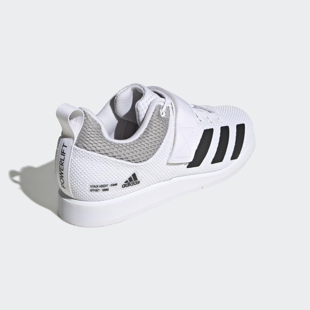 Adidas Powerlift 5 Weightlifting Shoes for Men & Women - Cross Training Gym Sneakers for Powerlifting, Squats & Deadlifts