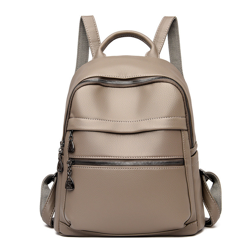 Eco-Friendly Vegan Leather Backpack for Women & Men - Stylish & Durable Laptop Bag for Work, Travel & School