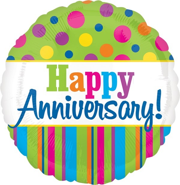 45cm Standard HX Bright Anniversary Balloons - Pack of 12 | Premium Latex Party Decorations for Birthdays, Weddings & Celebrations | Perfect for Indoor/Outdoor Party Decor