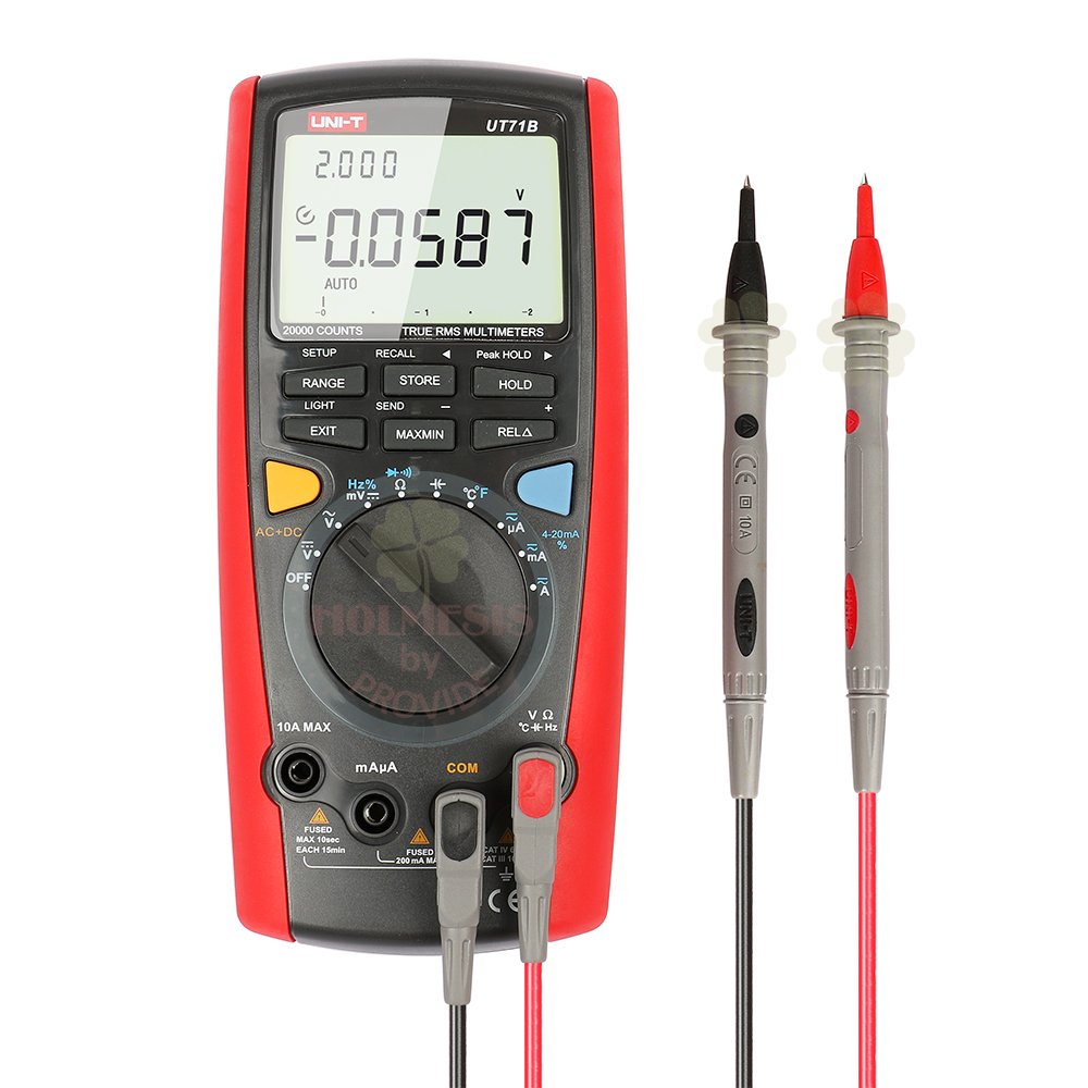 UNI-T UT71B True RMS Digital Multimeter with LCR, AC/DC Voltage Tester, USB PC Connectivity - Perfect for Electronics Repair, Automotive Diagnostics & Home Electrical Testing