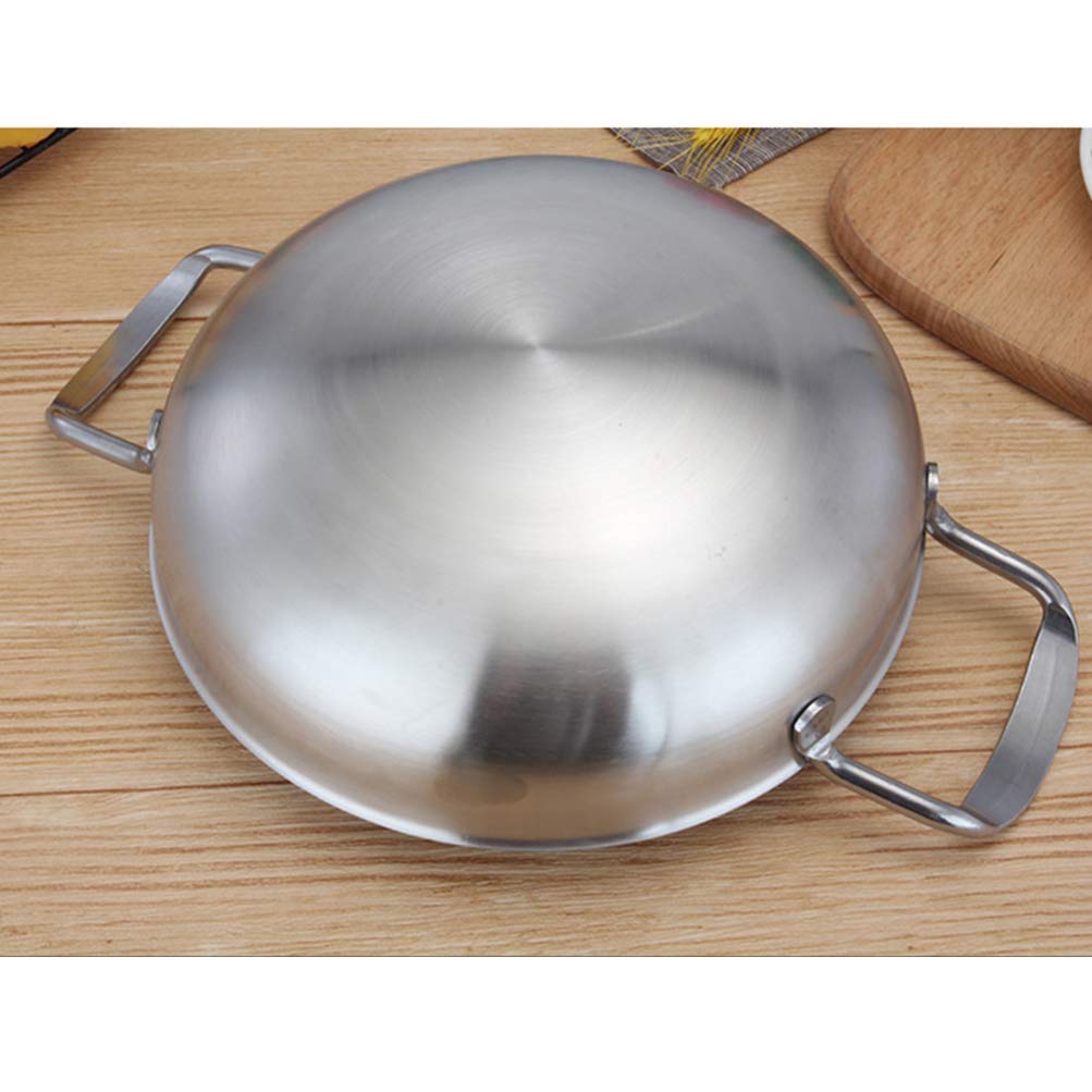 22cm Classic Everyday Tri-Ply Stainless Steel Skillet - Oven & Dishwasher Safe - Compatible with All Cooktops - Perfect for Sautéing, Frying & Baking