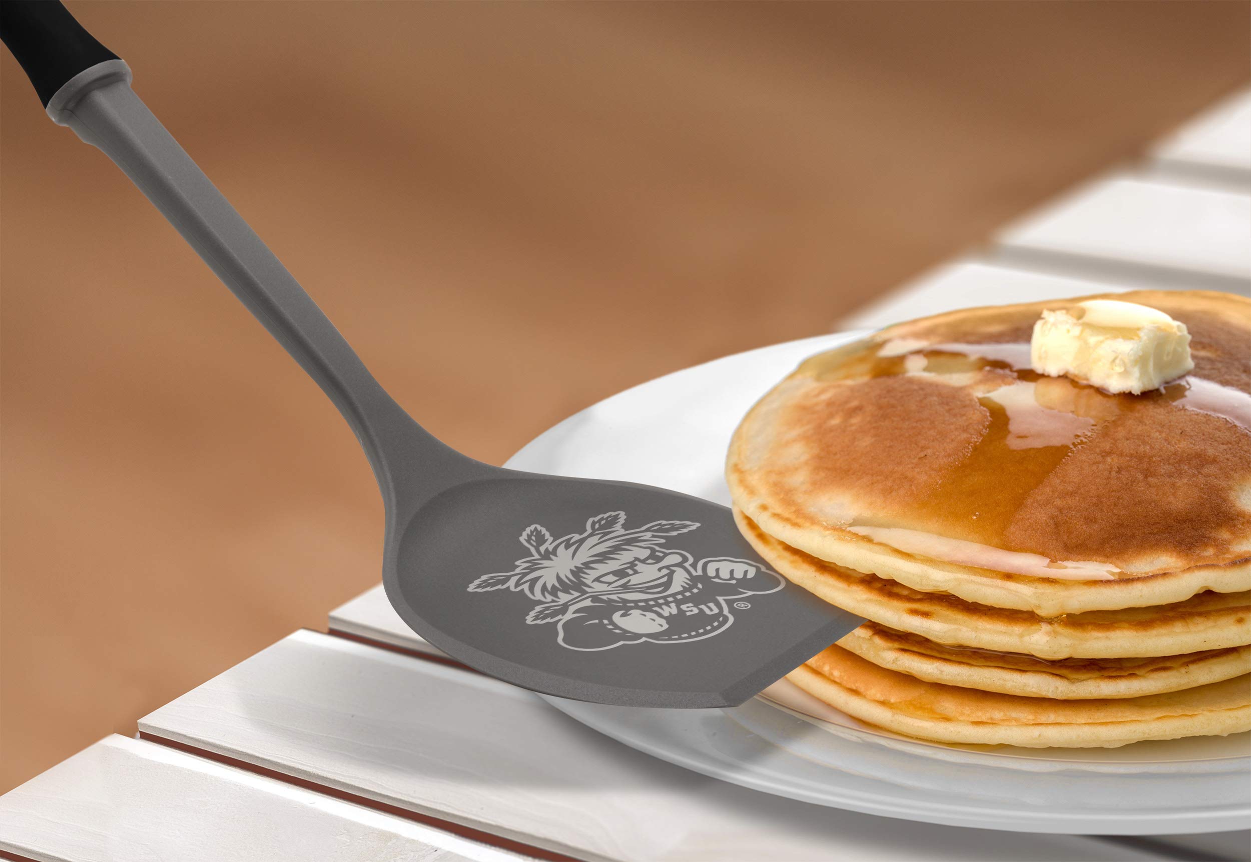 YouTheFan NCAA Fan Flipper Nylon Spatula - Durable Non-Stick Kitchen Turner for Grilling, Flipping Burgers & Pancakes - Perfect for Tailgating, Game Day Parties & College Sports Events