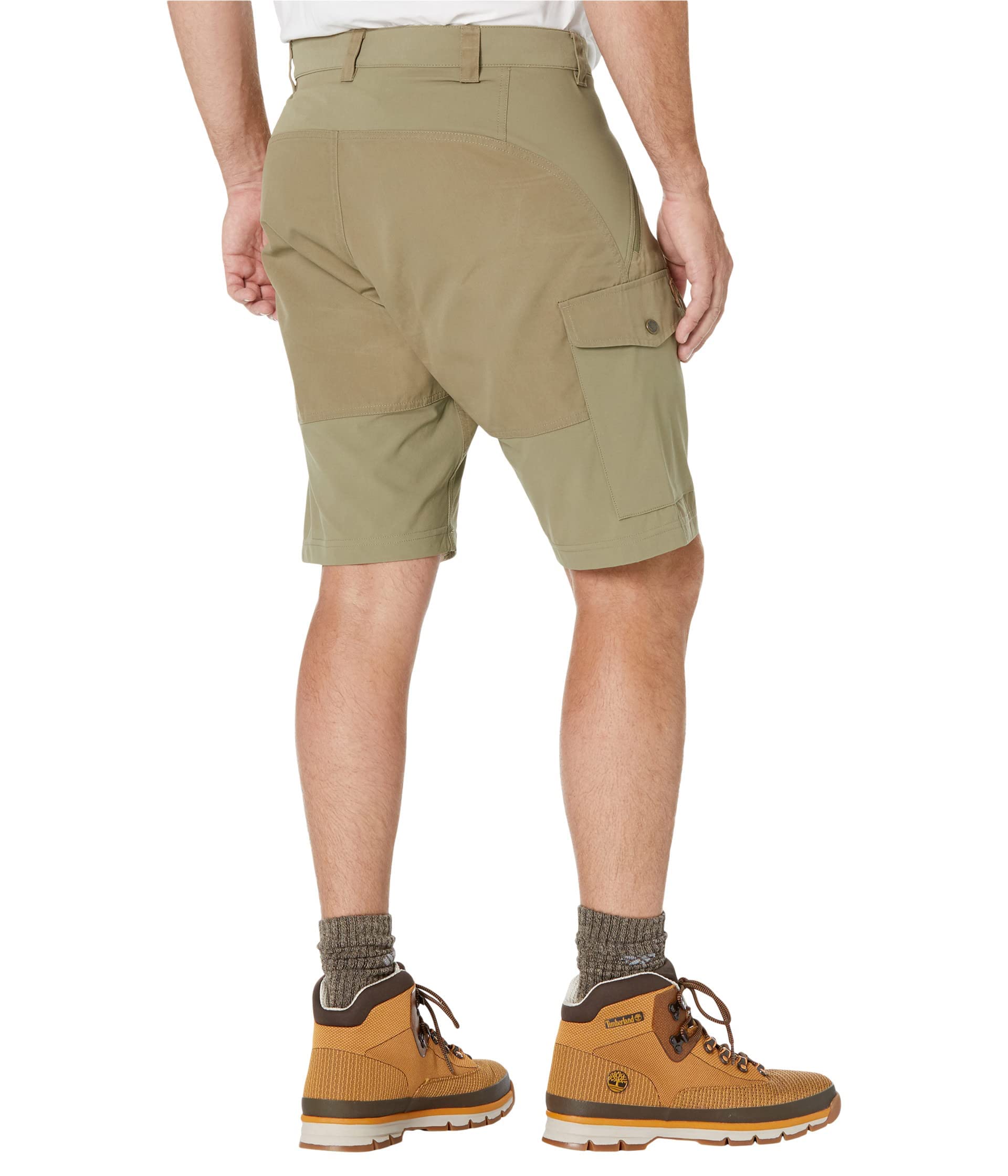 Fjällräven Men's Long Abisko Hiking Shorts - Lightweight, Quick-Dry Outdoor Pants for Camping, Trekking & Summer Adventures