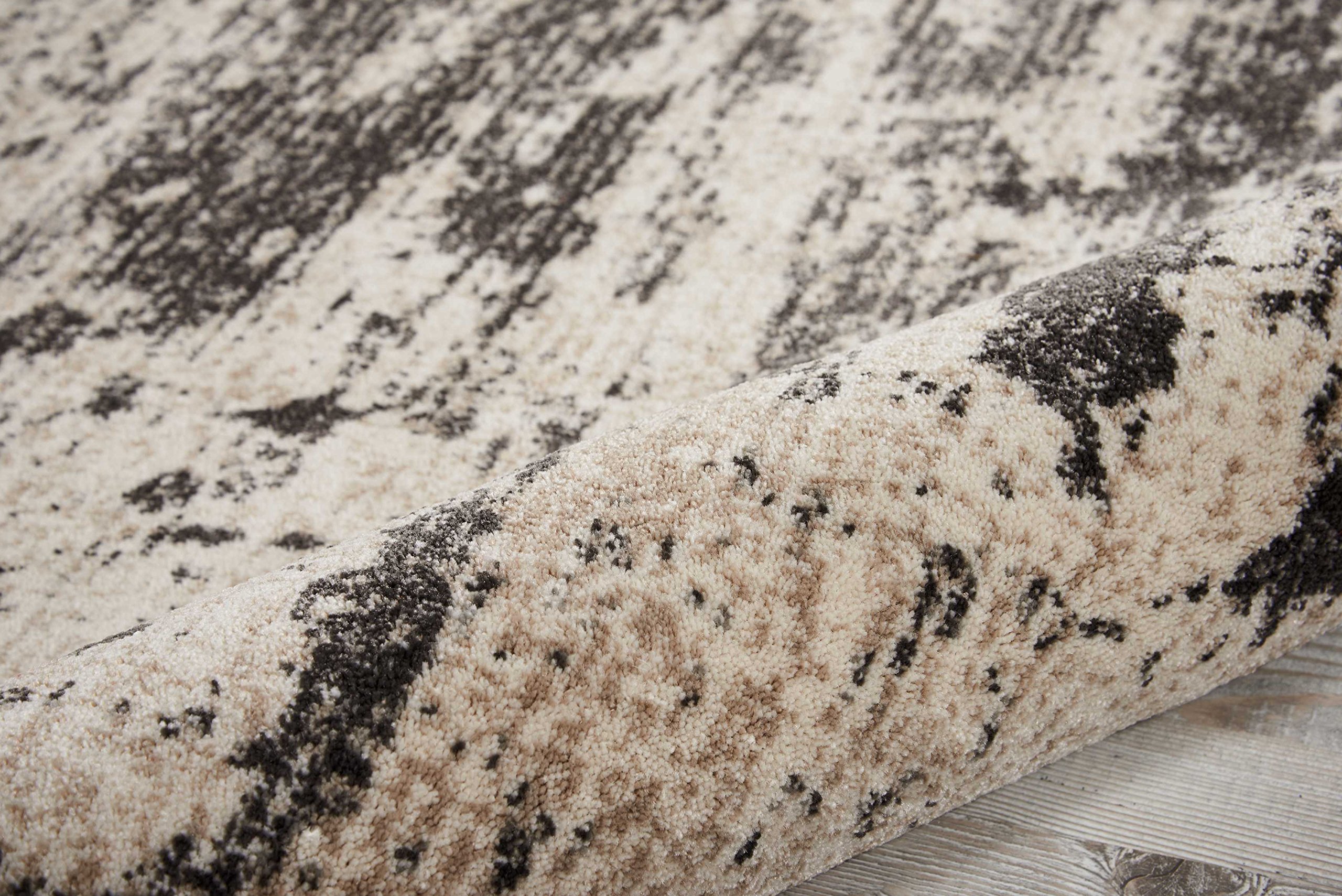 Nourison Maxell Modern Ivory/Grey 9'3