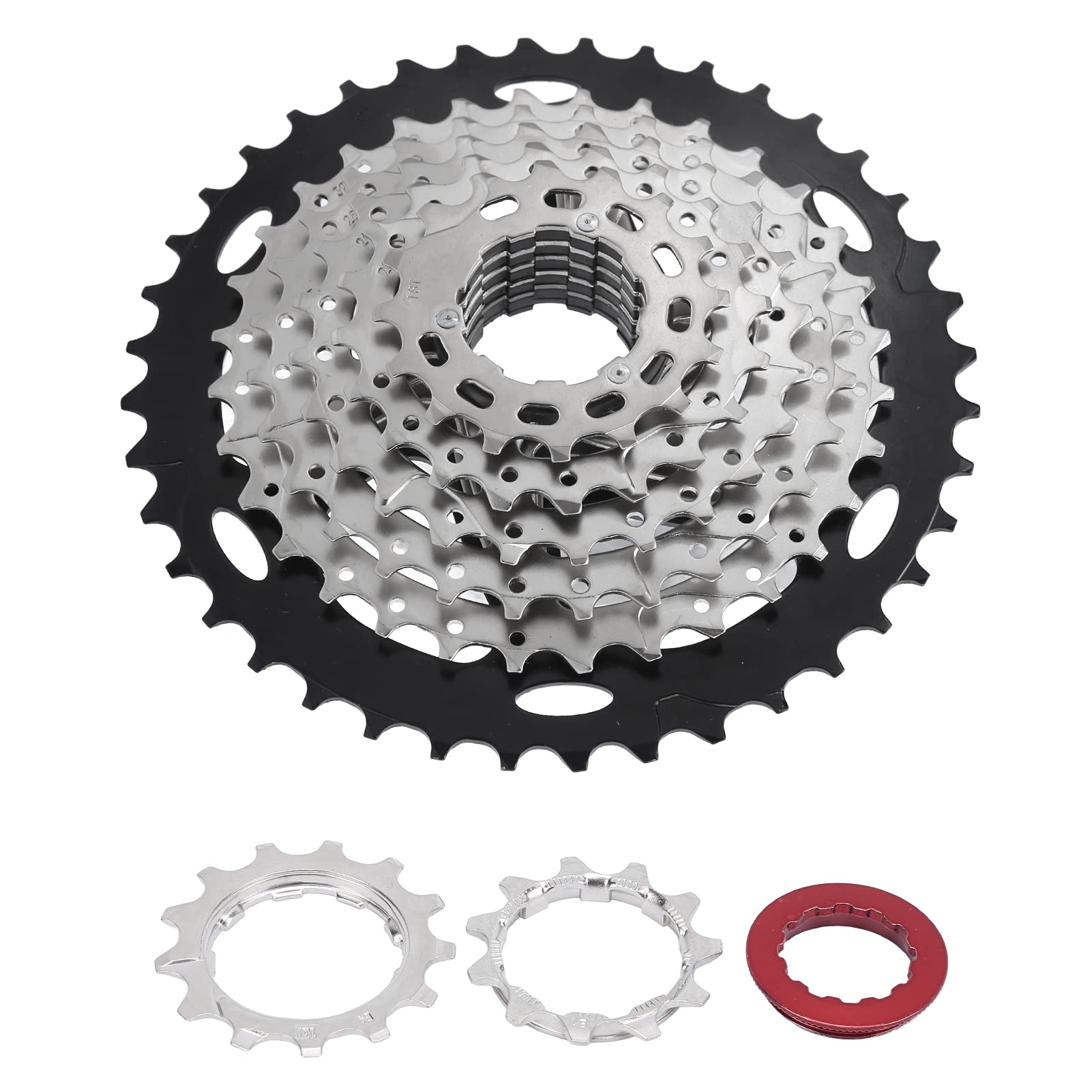 Drfeify 8 Speed Bike Freewheel Cassette 11-40T - Compatible with Road Bikes & Mountain Bikes - Perfect for Commuting, Trail Riding & Performance Cycling