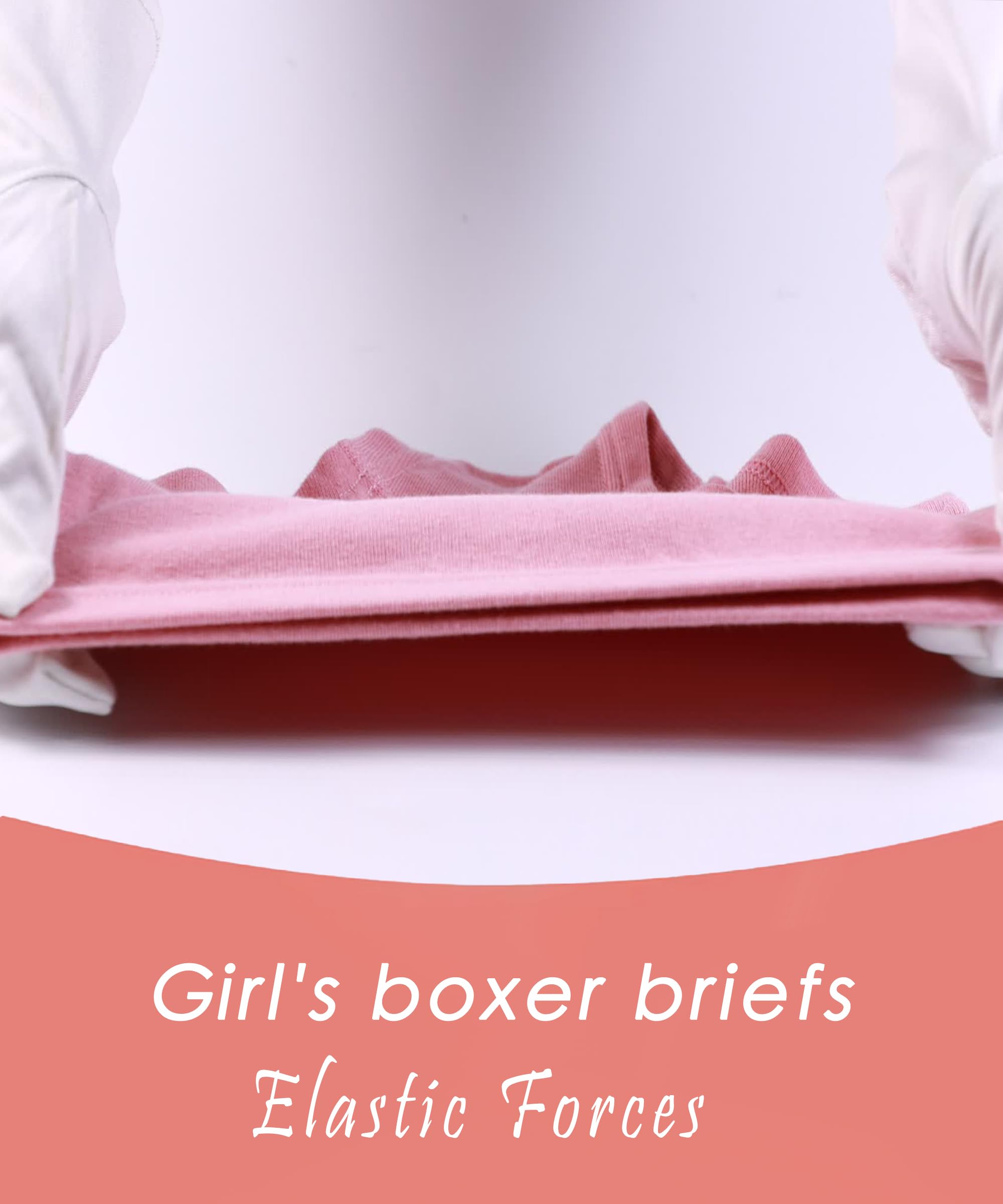 Girls Boyshort Hipster Panties - Soft Cotton Underwear for Kids & Teens - Comfortable for School, Sports & Everyday Wear