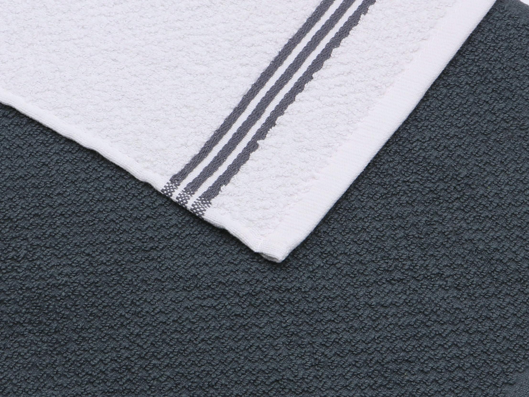 Premium Cotton Dish Cloths Set of 8 - 12