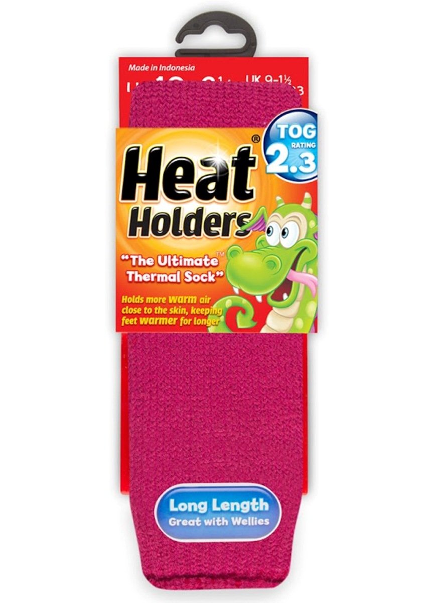 Heat Holders Thermal Socks for Kids - Ultra Warm Winter Socks for Boys & Girls - Perfect for Snow Play, Skiing & Cold Weather Activities