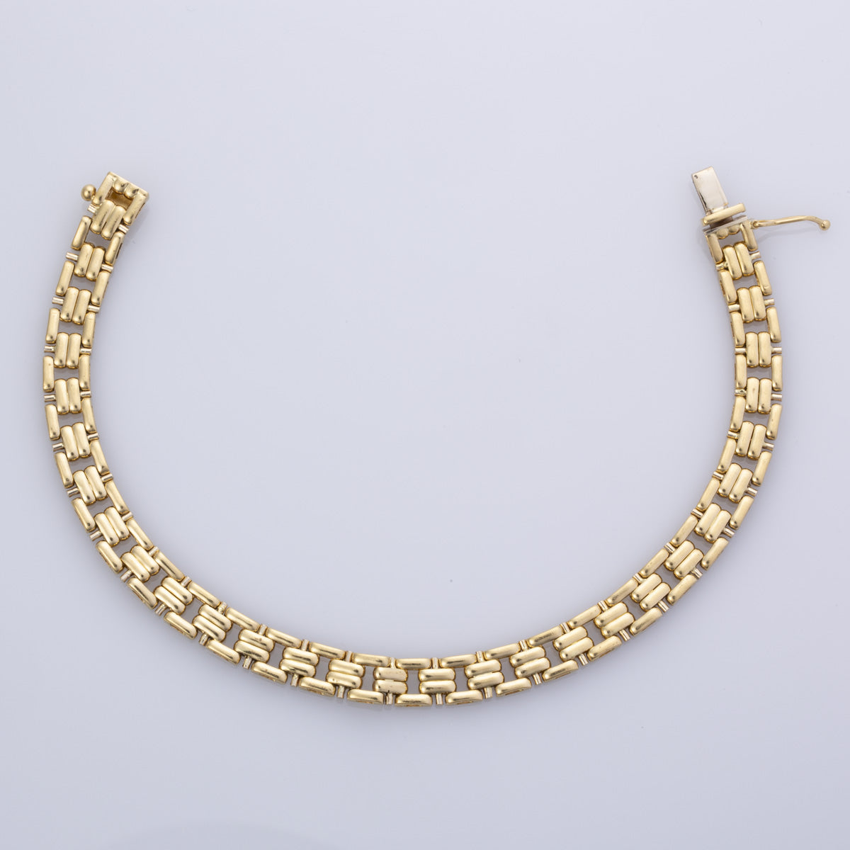18K Yellow Gold Bracelet for Women - Elegant 8-Inch Luxury Jewelry Gift for Birthday, Anniversary & Special Occasions