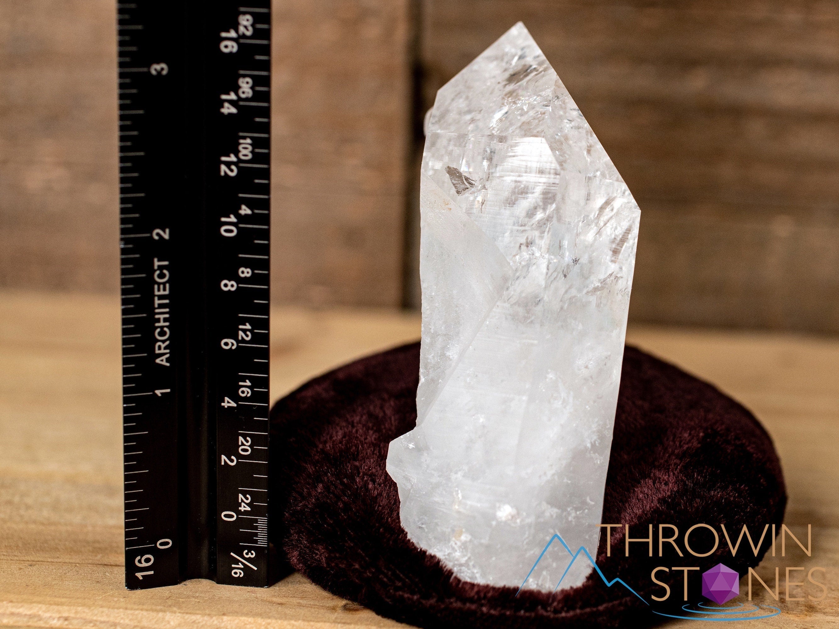 Natural COOKEITE in Clear QUARTZ Raw Crystal Specimen - Healing Stones Collection, Unique Housewarming Gift & Spiritual Home Decor (40831) - Perfect for Meditation, Energy Work & Crystal Healing