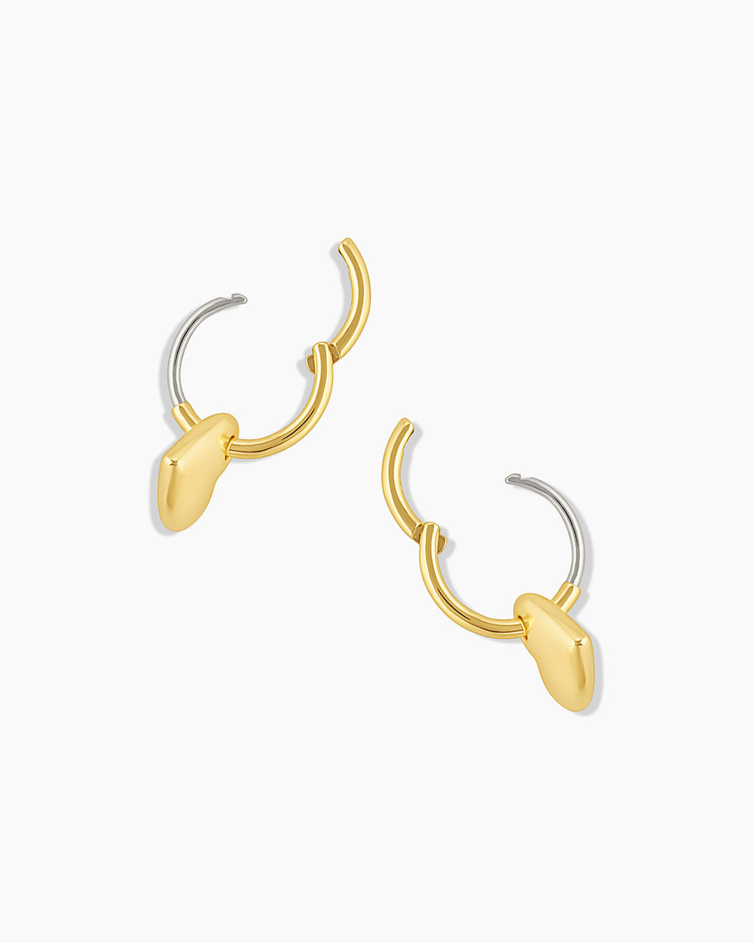 Lou Heart Huggies - Adorable Heart-Shaped Earrings for Women | Perfect for Valentine's Day Gifts, Date Nights & Special Occasions
