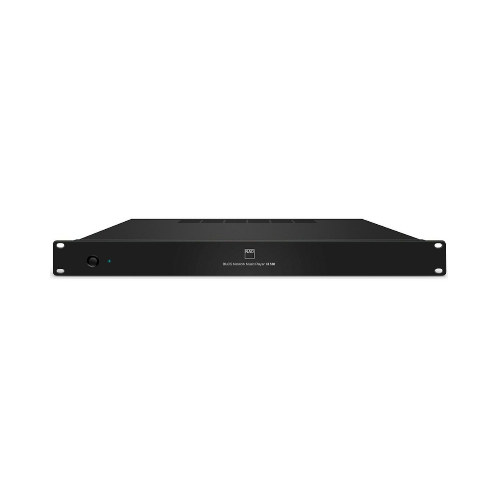 NAD CI580 BluOS Network Music Player - High-Fidelity Streaming Audio System for Home Theater & Multi-Room Setup | Perfect for Audiophiles & Smart Home Integration
