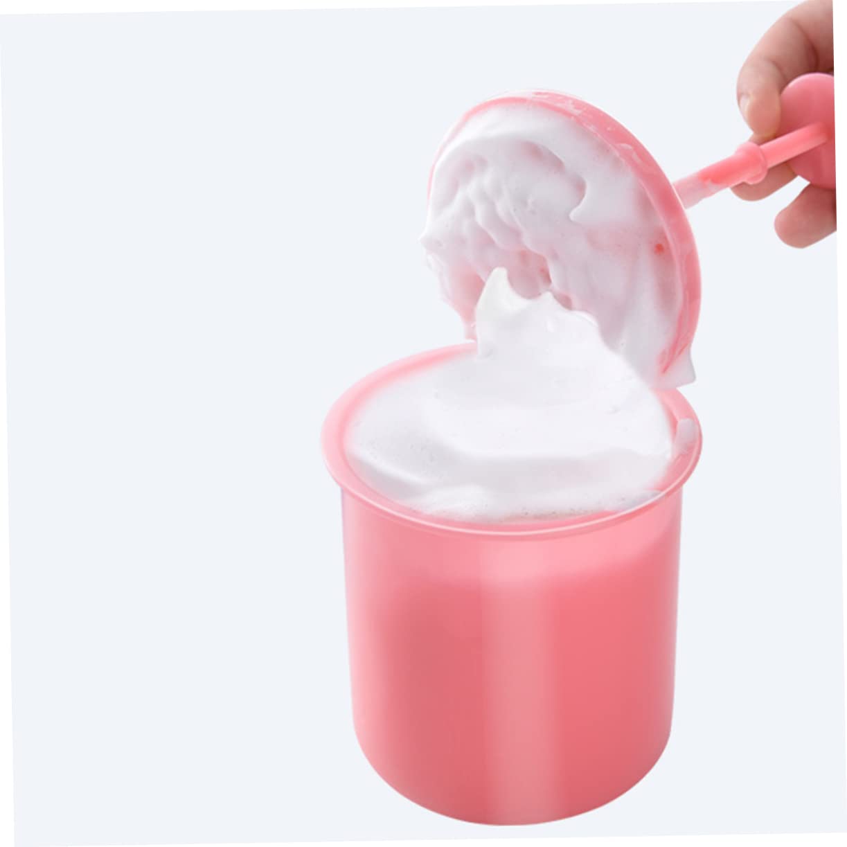 3pcs Plastic Facial Bubbler Maker - Portable Body Wash Bubble Tool for Face & Skin Care | Random Colors | Perfect for Spa, Bath Time & Kids Play