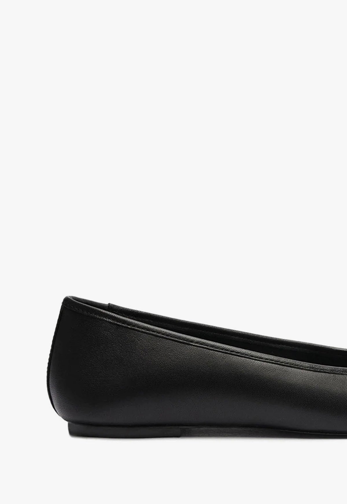 Sae Cap Toe Leather Flat Shoes for Women - Comfortable & Stylish Ballet Flats for Work, Office & Casual Wear