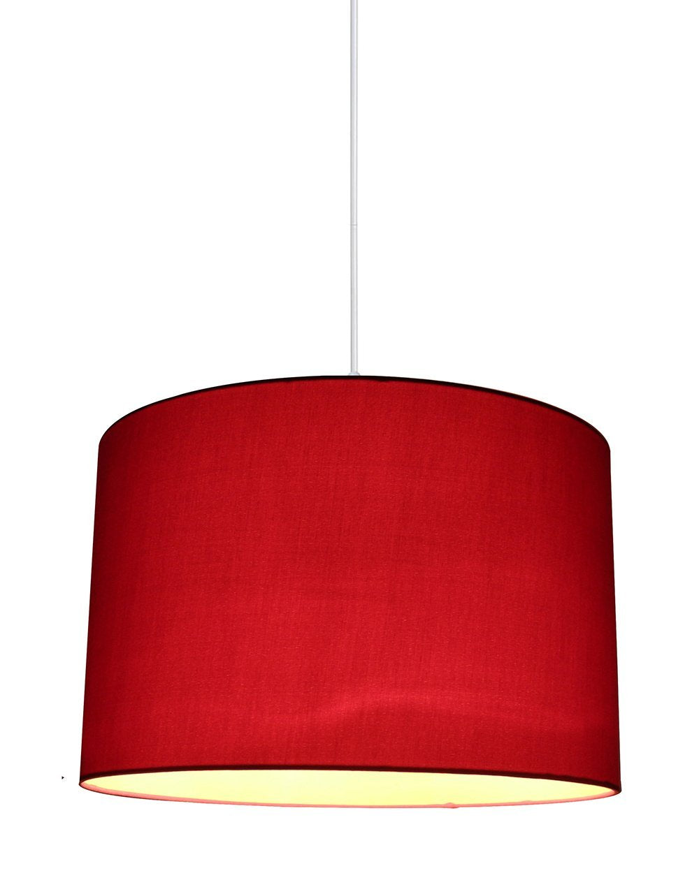 Marie Duo Color Shade Pendant Light with Hanging Kit - 15.5 Inch Diameter, 10 Inch Height - Modern Ceiling Lighting for Dining Room, Kitchen Island & Bedroom