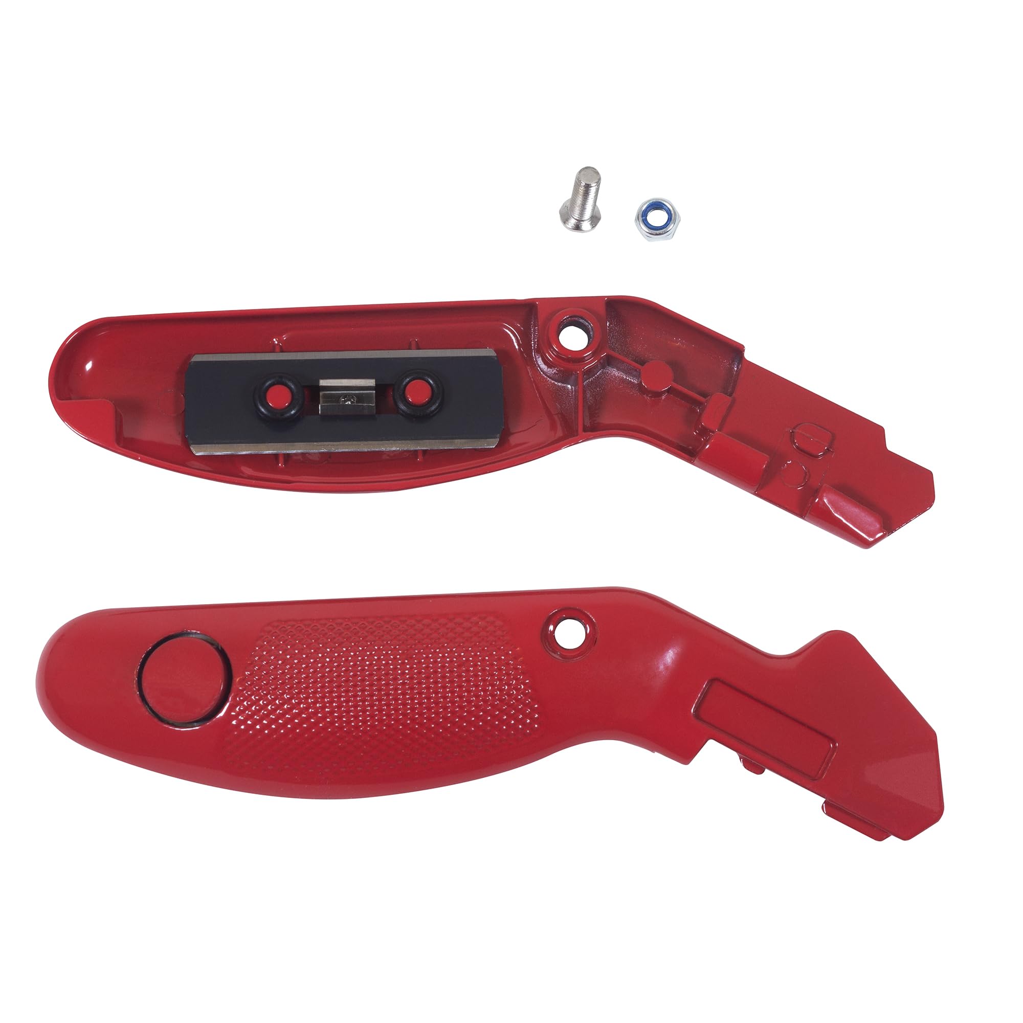 ROBERTS 10-252 Professional Carpet Knife with 3 Blades - Heavy Duty Red Utility Cutter for Carpet Installation, Flooring Projects & DIY Home Renovations