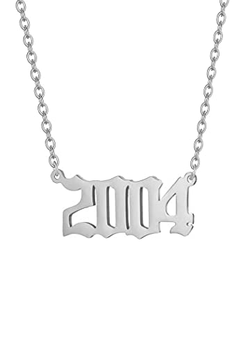 Silver 2004 Necklace