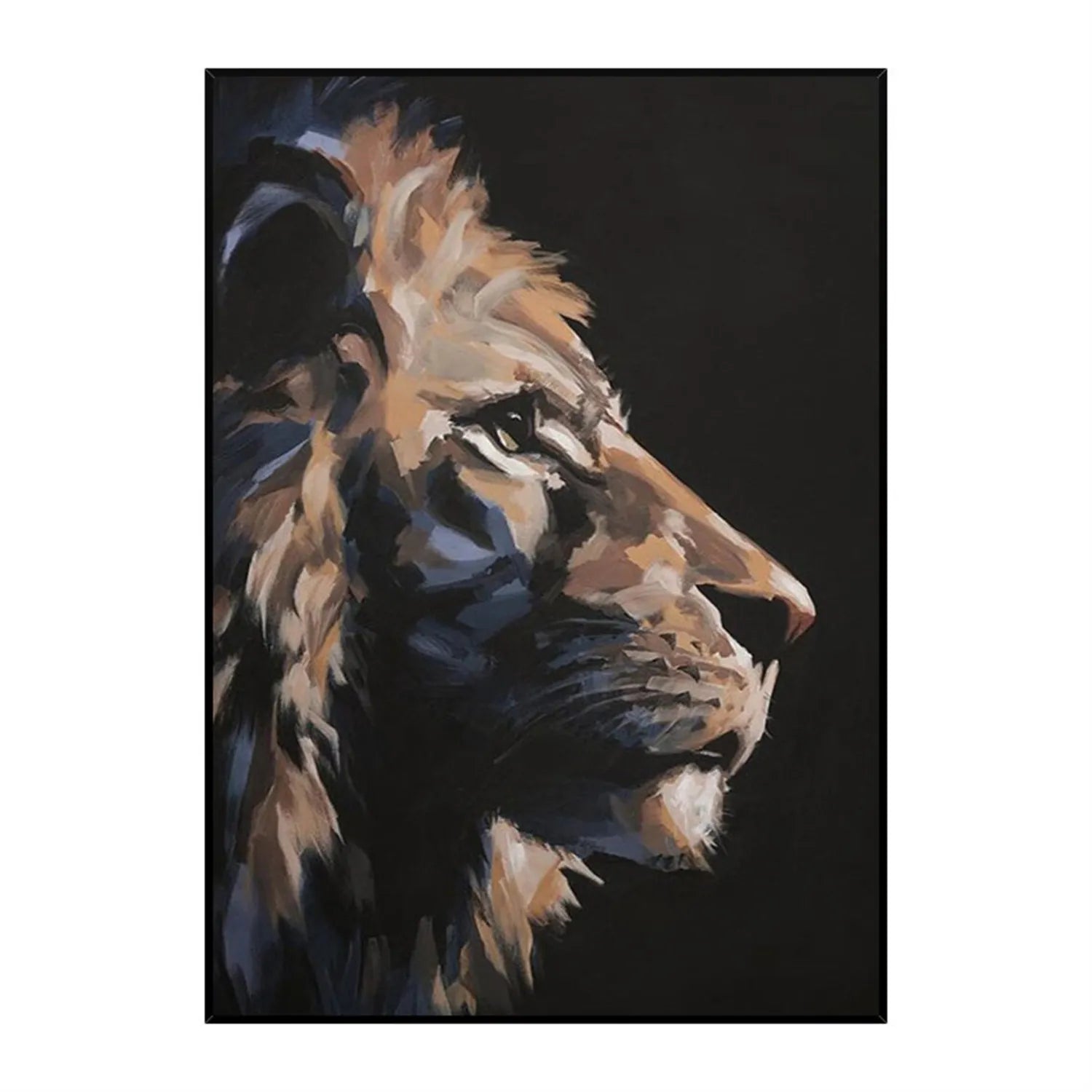 Animal Art Painting #AP055 - Handmade Canvas Wall Decor for Living Room, Bedroom & Office - Wildlife & Nature Inspired Artwork