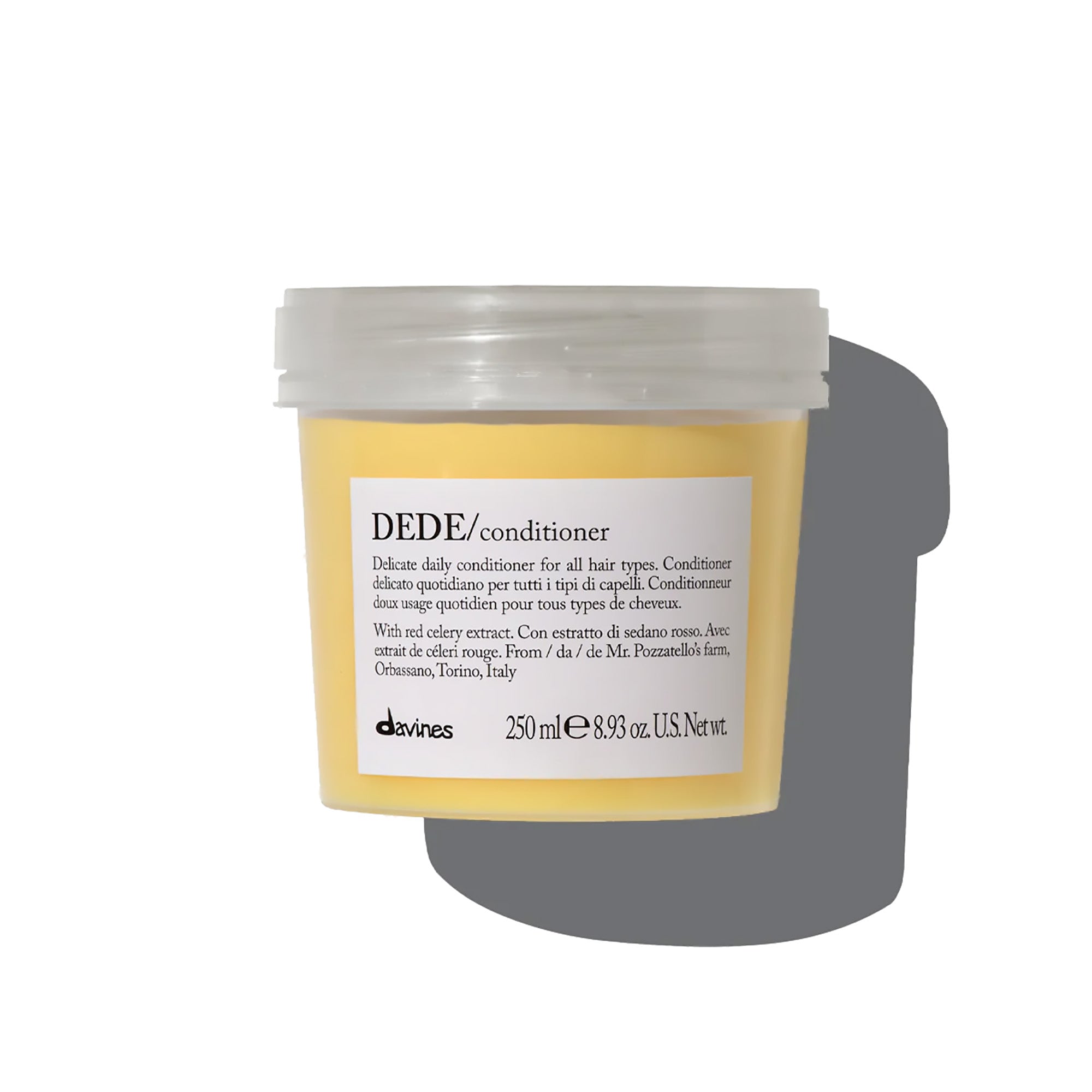 Davines Dede Conditioner - Hydrating & Nourishing Hair Treatment for Dry & Damaged Hair | Salon-Quality Formula | Perfect for Daily Use & Post-Color Care