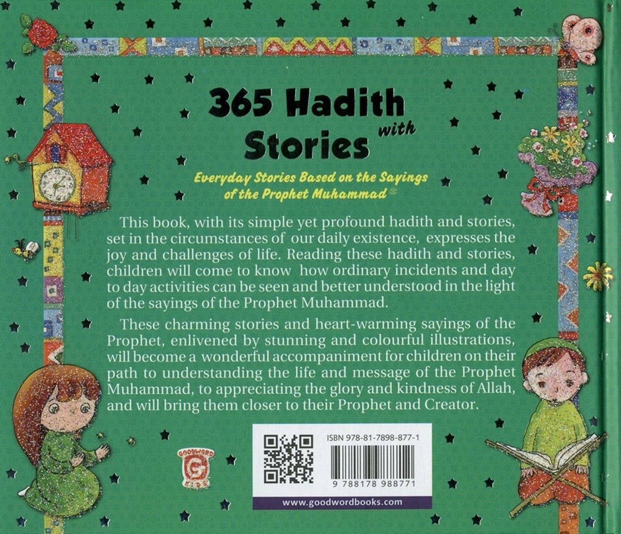 365 Hadith with Stories - Islamic Teachings for Kids & Adults - Perfect for Daily Devotion, Family Reading & Islamic Education