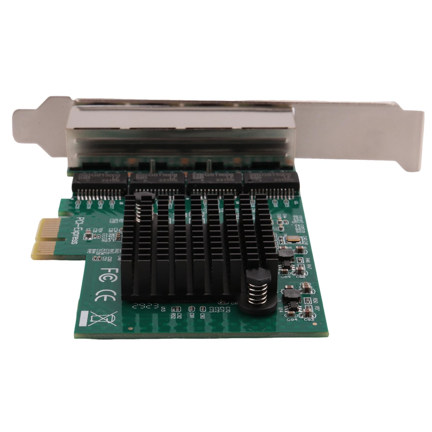 ISTOVO 5-Port Gigabit Ethernet PCI-E Network Card - Realtek RJ45 LAN Adapter for High-Speed Internet, Gaming, and Server Connectivity