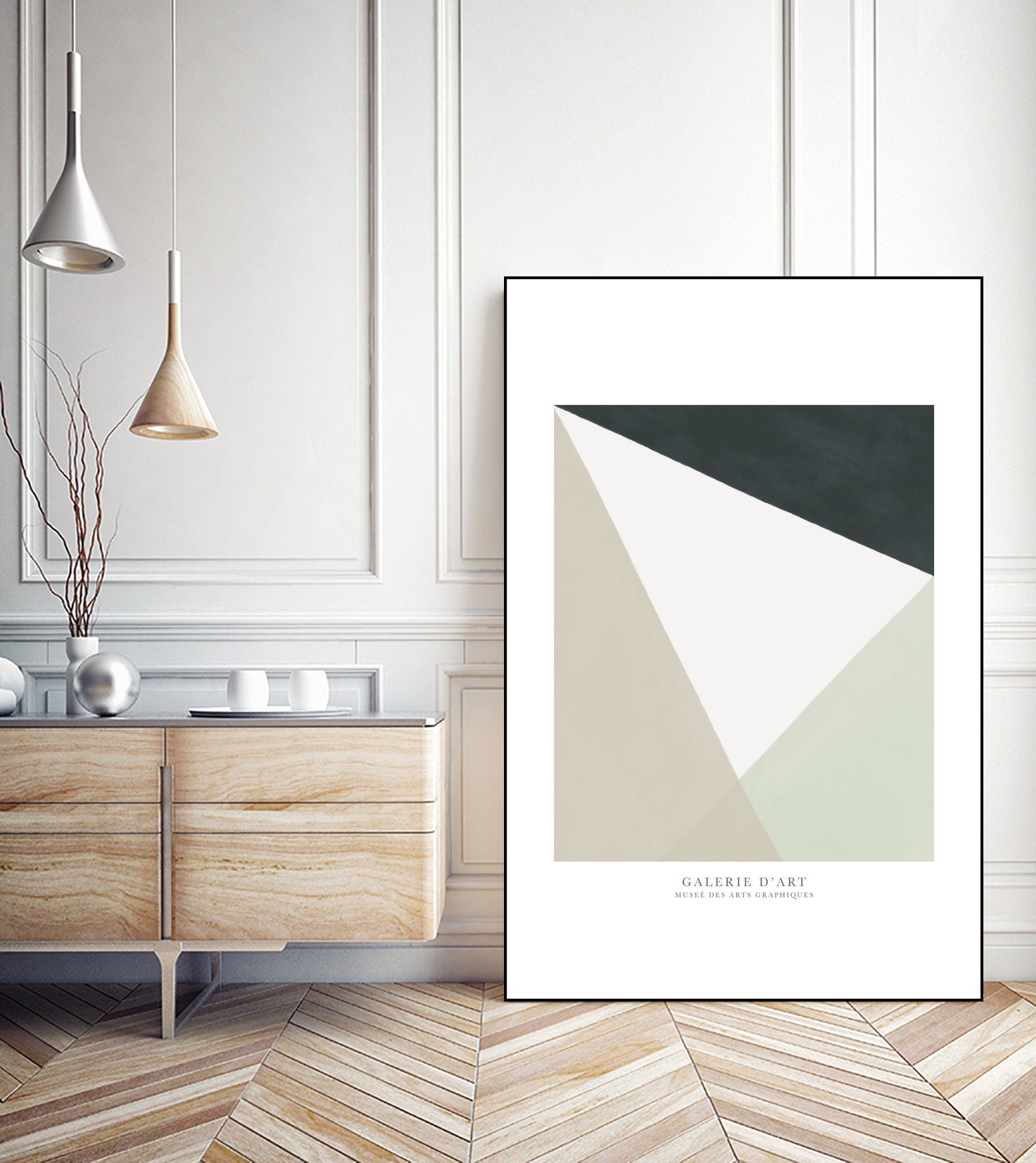 Art Graphique I - Premium Wall Art Decor for Home & Office | Modern Canvas Prints & Framed Paintings | Perfect for Living Room, Bedroom & Workspace