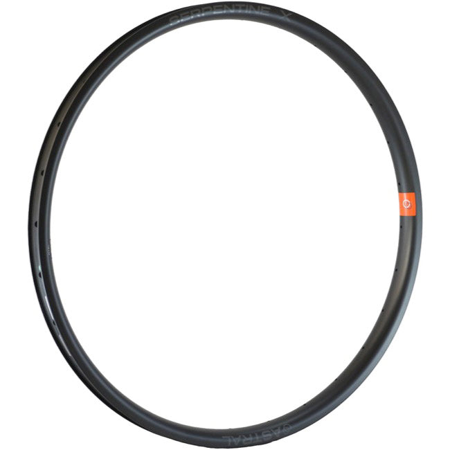 Astral Serpentine X 29 Carbon Disc Brake Rim - 32H Black Mountain Bike Wheel for Trail & Enduro Riding - Durable & Lightweight Cycling Upgrade