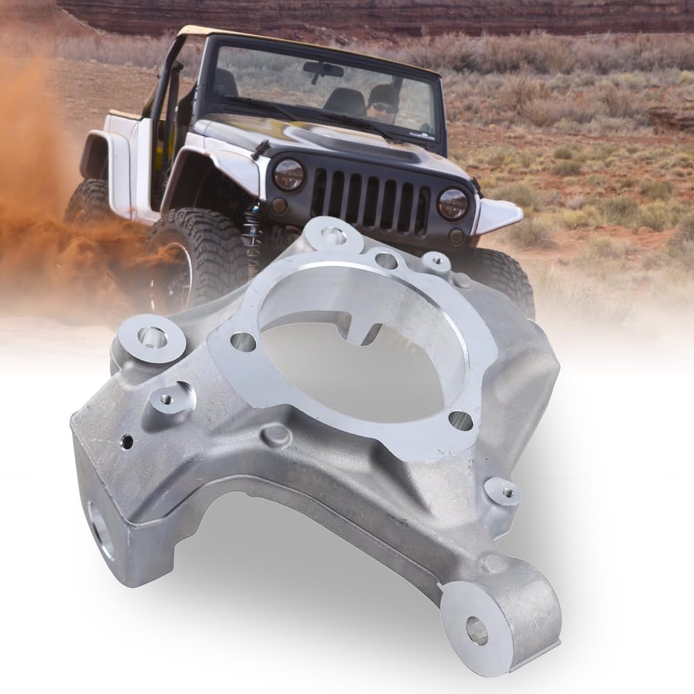 Jeep Wrangler 2018-2023 Front Left Driver Side Steering Knuckle Spindle 68388829AA 68463621AA - Replacement Part for Off-Roading & Daily Driving