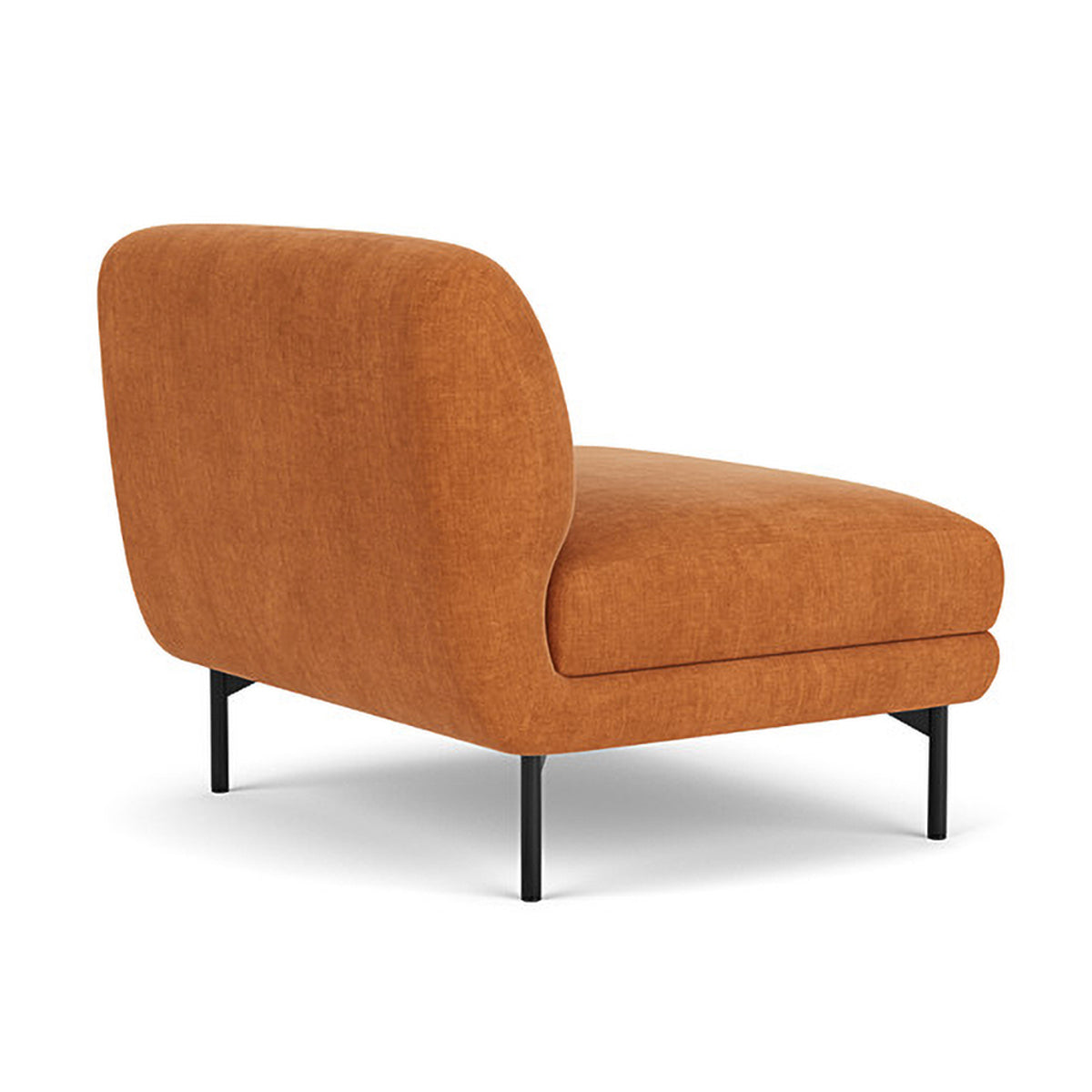 Alfred Fabric Modular Sectional Sofa (Armless) - Modern Living Room Furniture for Small Spaces & Apartments