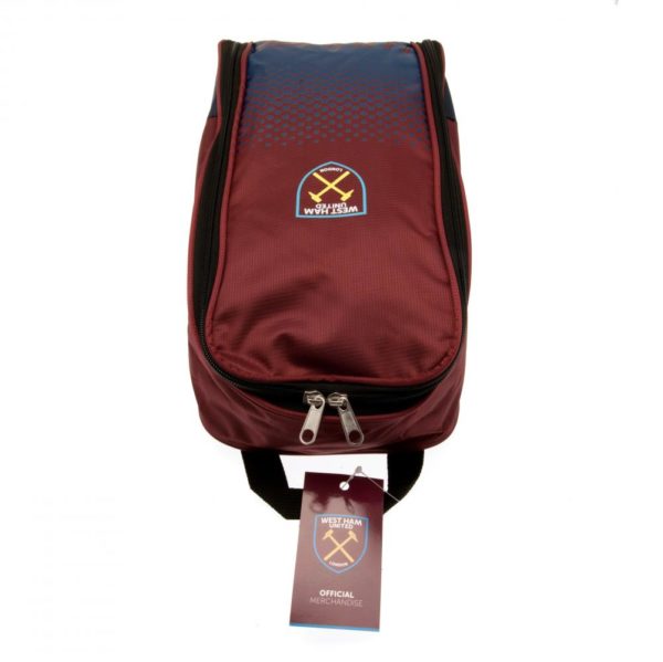 West Ham Fade Boot Bag - Waterproof Soccer Cleats Storage for Men & Women - Perfect for Training, Games & Travel