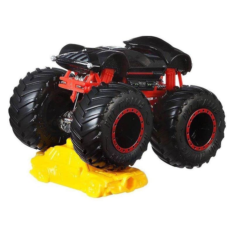 Hot Wheels 2019 Monster Trucks Darth Vader 1:64 Scale Die-Cast Toy Car - Collectible Star Wars Vehicle for Kids & Adults - Perfect for Play, Display & Gift Giving