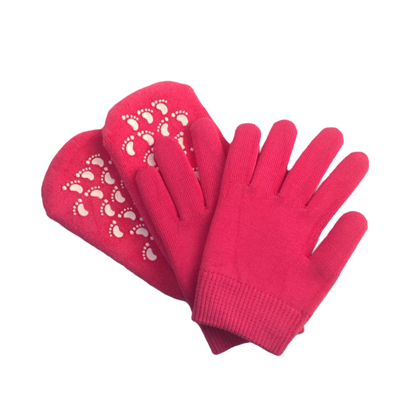 DOITOOL Overnight Moisturizing Socks and Gloves Set - Hydrating Gel Foot Care for Dry Cracked Heels - Soft Spa Treatment for Women & Men - Perfect for Nighttime Use, Travel & Home Relaxation
