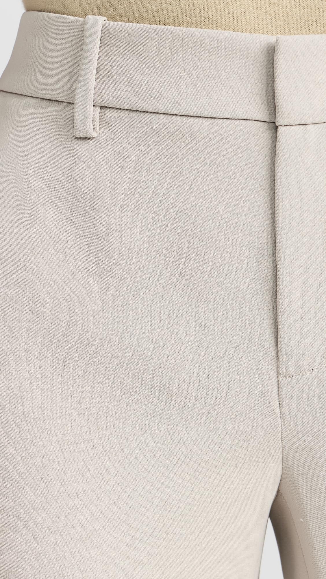 Vince Women's Crepe Tailored Straight Leg Pants - Slim Fit Office Trousers for Business Casual & Professional Workwear