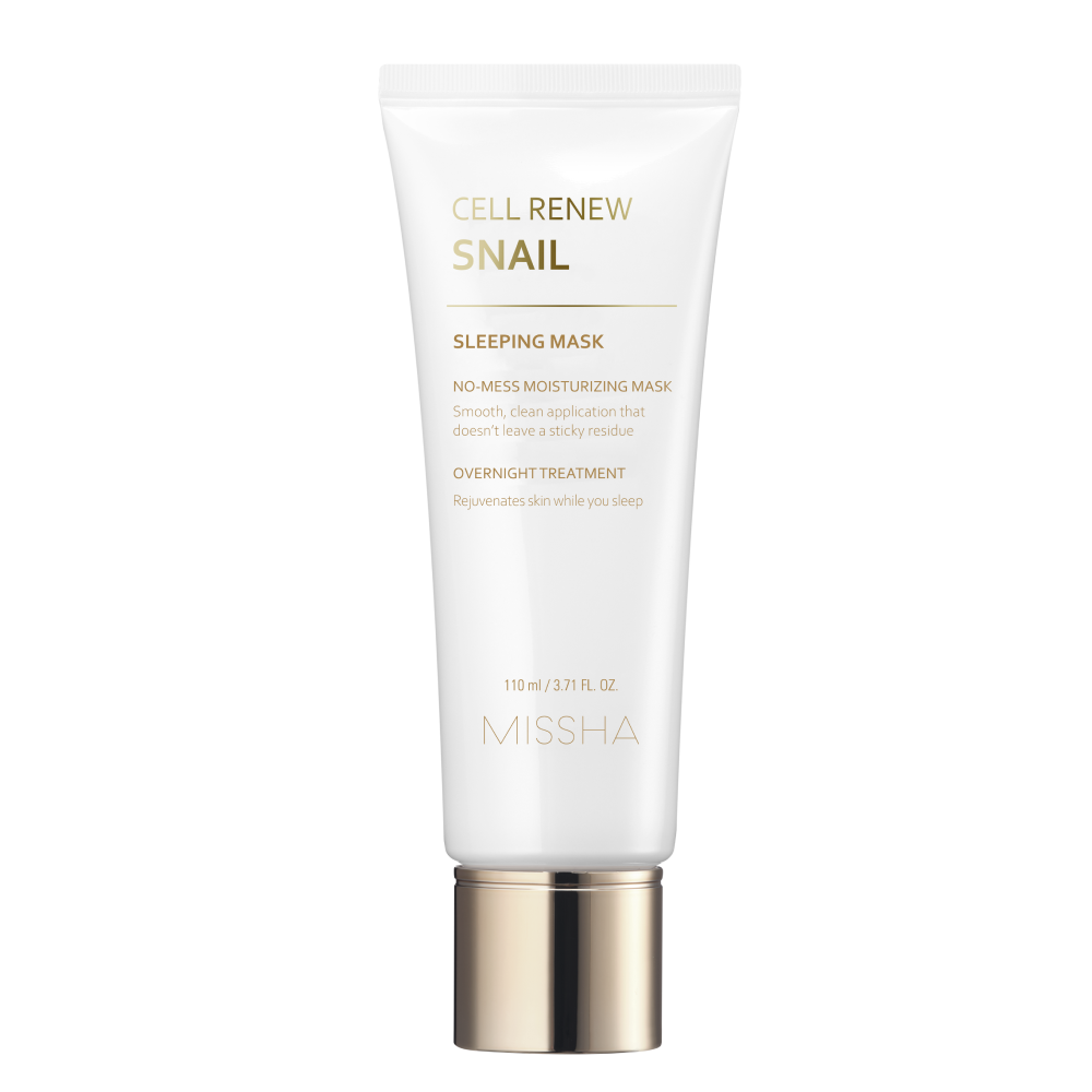 Cell Renew Snail Sleeping Mask - Overnight Repair & Hydration for Glowing Skin | Perfect for Nighttime Skincare Routine & Anti-Aging Care