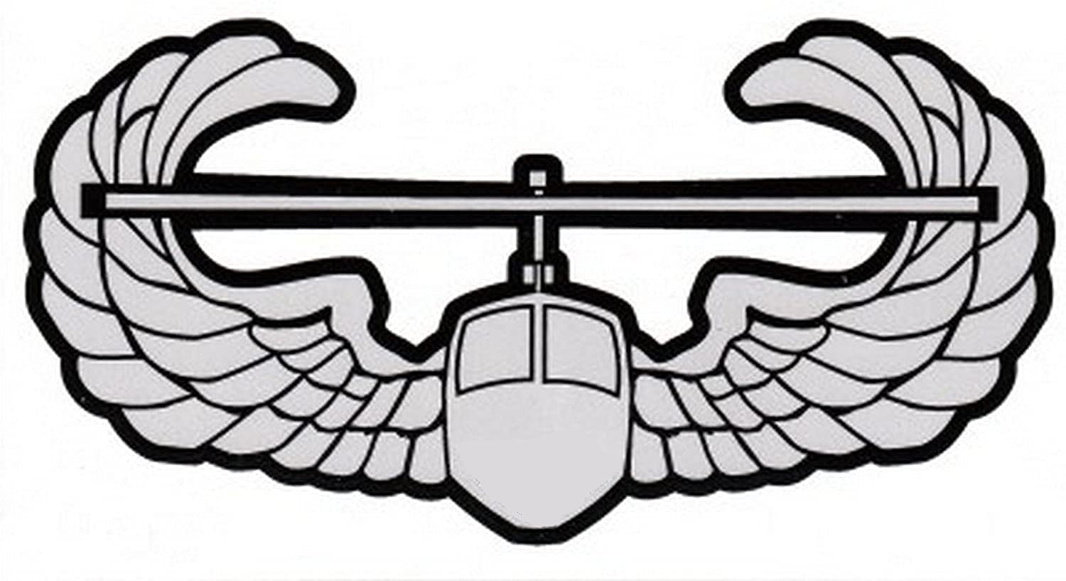 Army Air Assault Vinyl Decal Sticker - Waterproof & Durable for Cars, Laptops, Helmets - Perfect for Military Enthusiasts & Outdoor Adventures