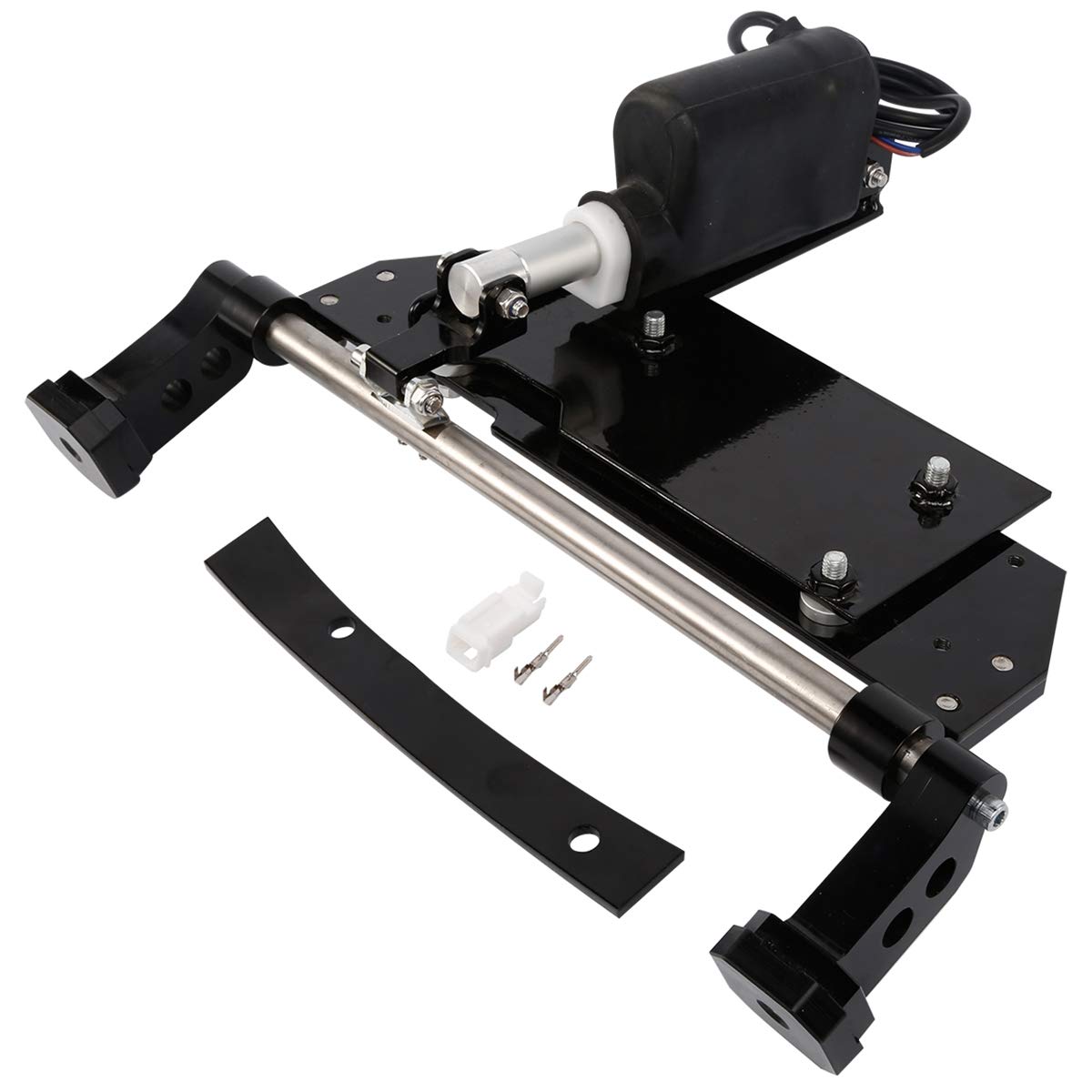 Electric Center Stand Air Ride Suspension Kit with Air Tank for Harley Touring Models 2009-2016 - Upgrade Your Ride for Comfort & Stability on Long Road Trips