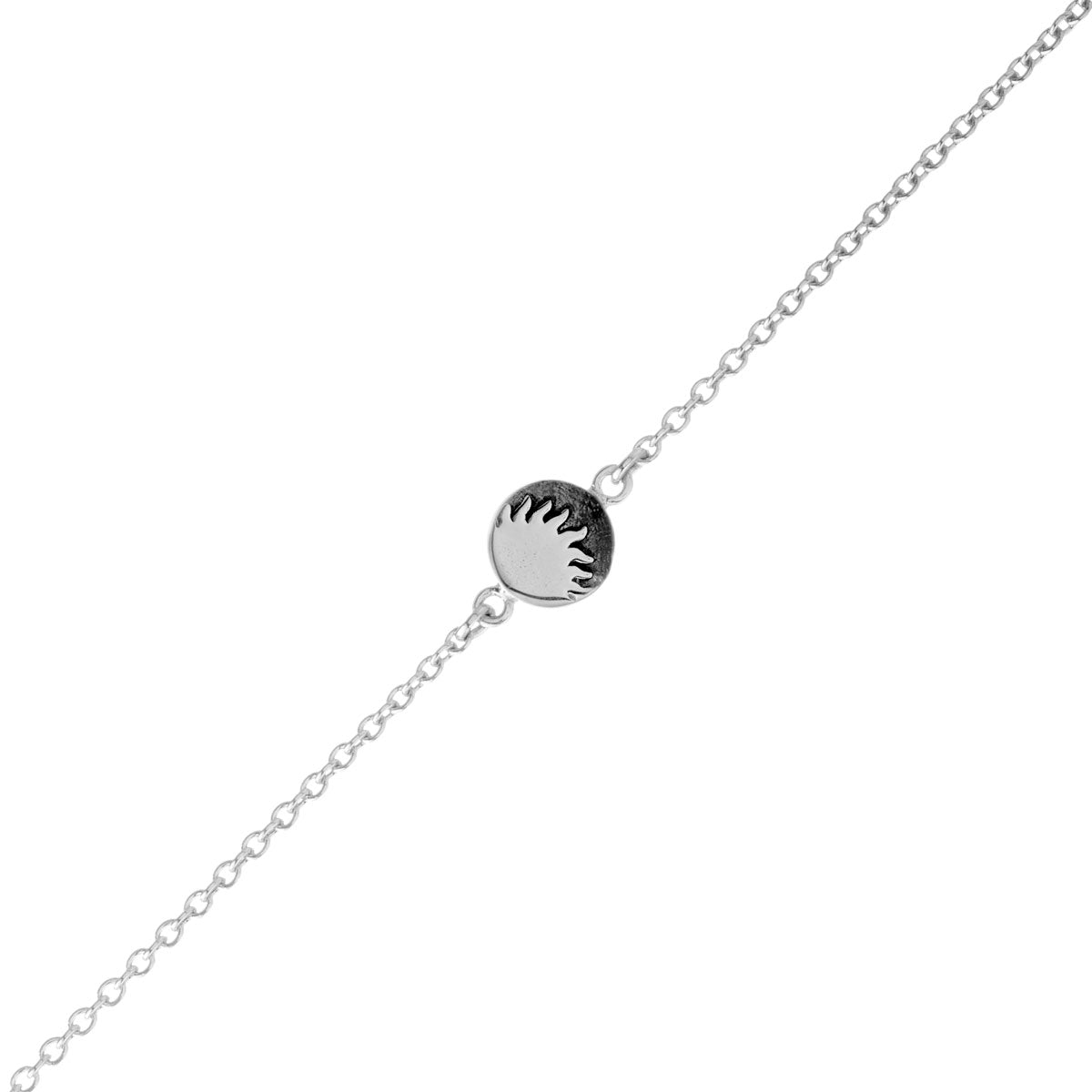 Celestial Midnight Bracelet - Elegant Silver Moon & Star Charm Bracelet for Women | Perfect for Evening Parties, Date Nights & Special Occasions