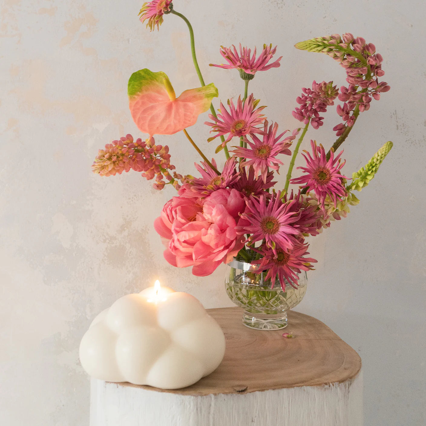 Premium Scented Cumulus Candle - Natural Soy Wax, Long-Lasting Fragrance for Home, Office, Spa & Romantic Ambiance