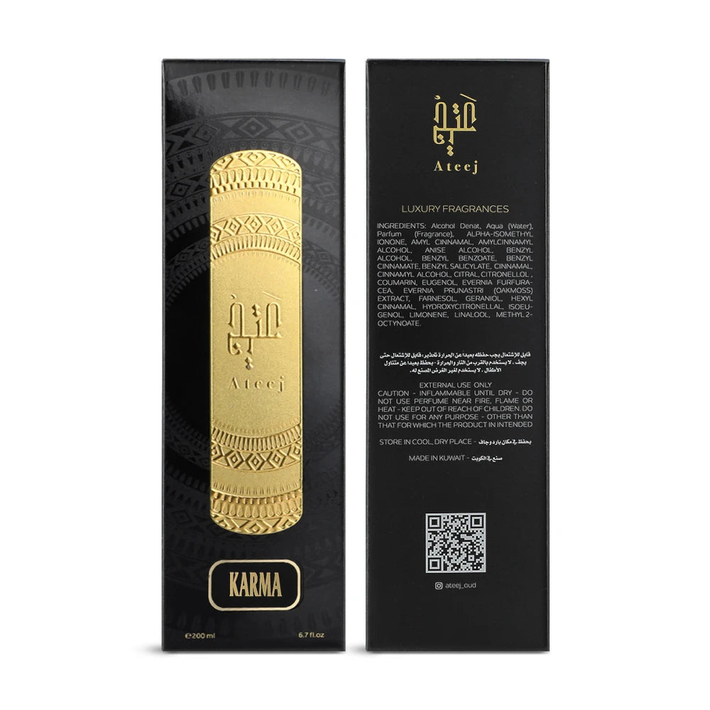 Karam Light Fragrance 200ml - Long Lasting Perfume for Women & Men | Perfect for Daily Wear, Office & Special Occasions