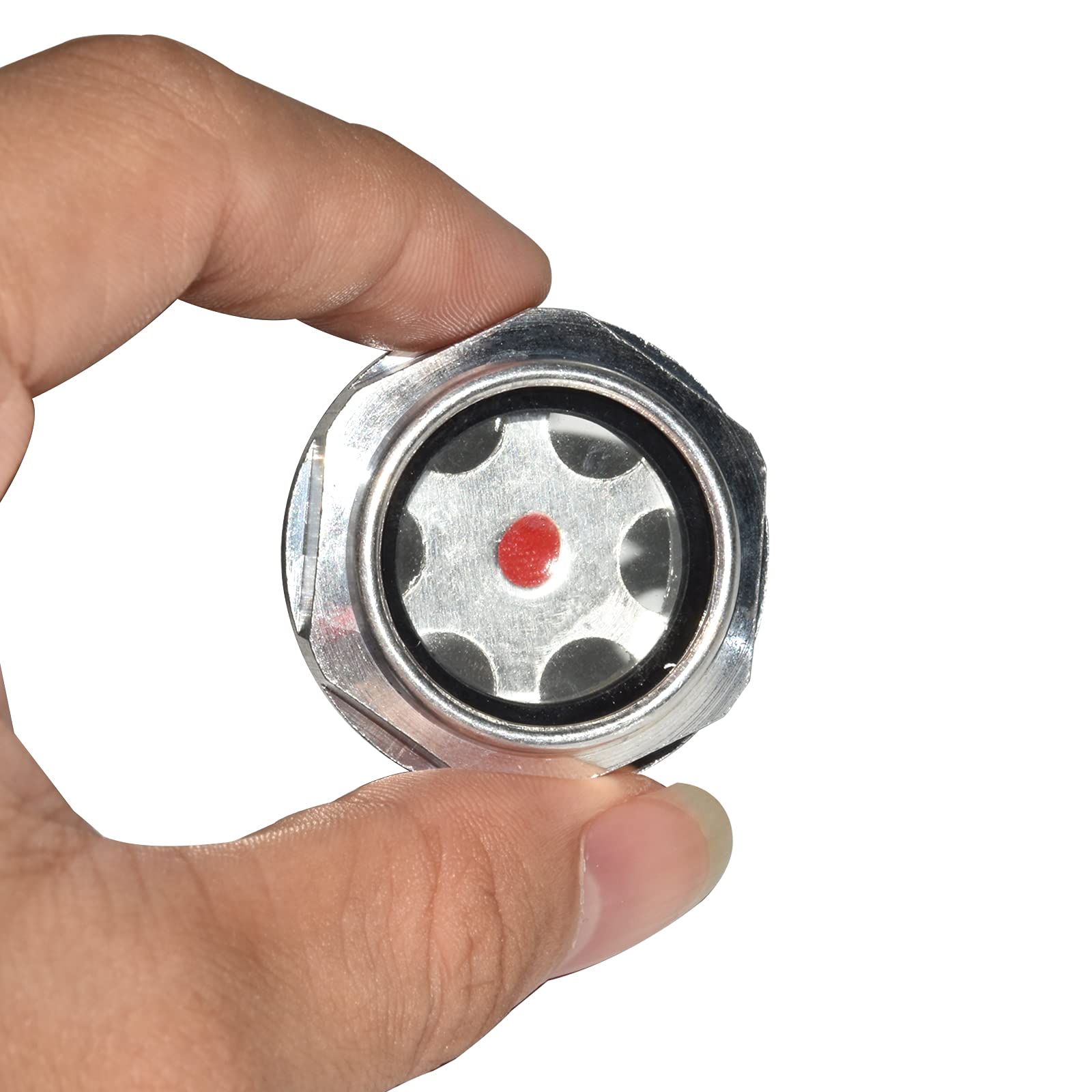 Flyshop 27mm Aluminum Alloy Air Compressor Oil Level Sight Glass - 1.06