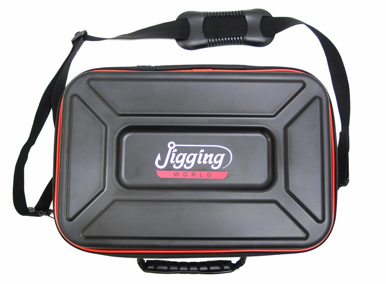 Jigging World Essential Tackle Bag - Durable Fishing Gear Organizer for Saltwater & Freshwater Anglers - Perfect for Boat, Kayak, and Shore Fishing Trips
