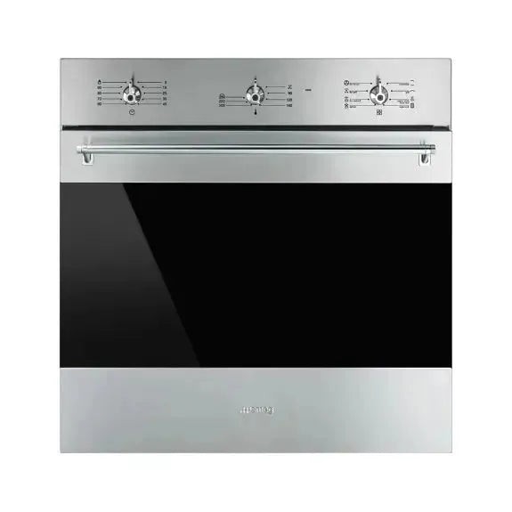 Smeg 60cm Classic Thermoseal Built-In Oven - Stainless Steel Electric Oven for Baking, Roasting & Cooking | Perfect for Kitchens, Restaurants & Home Chefs