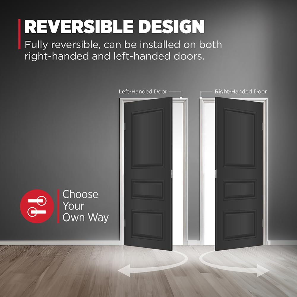 Kwikset Shelburne Satin Nickel Front Door Lock Handle and Deadbolt Set - SmartKey Rekey Technology, Pick Resistant Security, Reversible Lever for Easy Installation - Perfect for Home Entry Doors, Apartments, and Office Buildings