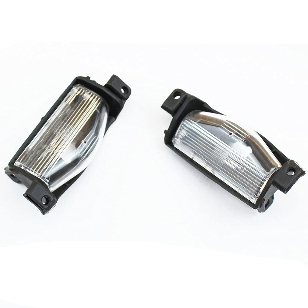2PCS LED License Plate Light Cover for Mazda 2 & 3 (2011-2013 Models) - Durable Shell Replacement with Bright Illumination - Perfect for Night Driving & Enhanced Vehicle Appearance