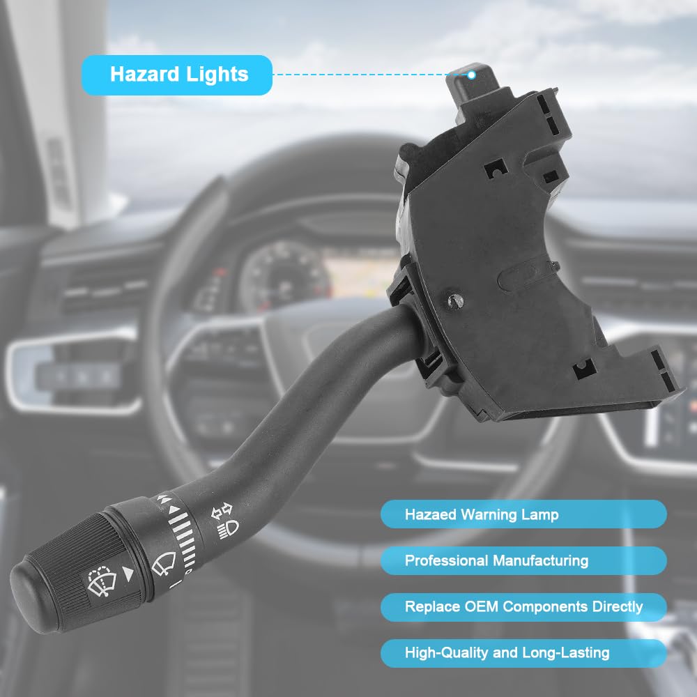 YL5Z-13K359-AAA Multifunction Turn Signal & Wiper Switch - Compatible with Ford Explorer & Mercury Mountaineer - Durable Replacement for Smooth Driving Experience - Perfect for Highway Commuting & Rainy Weather Conditions