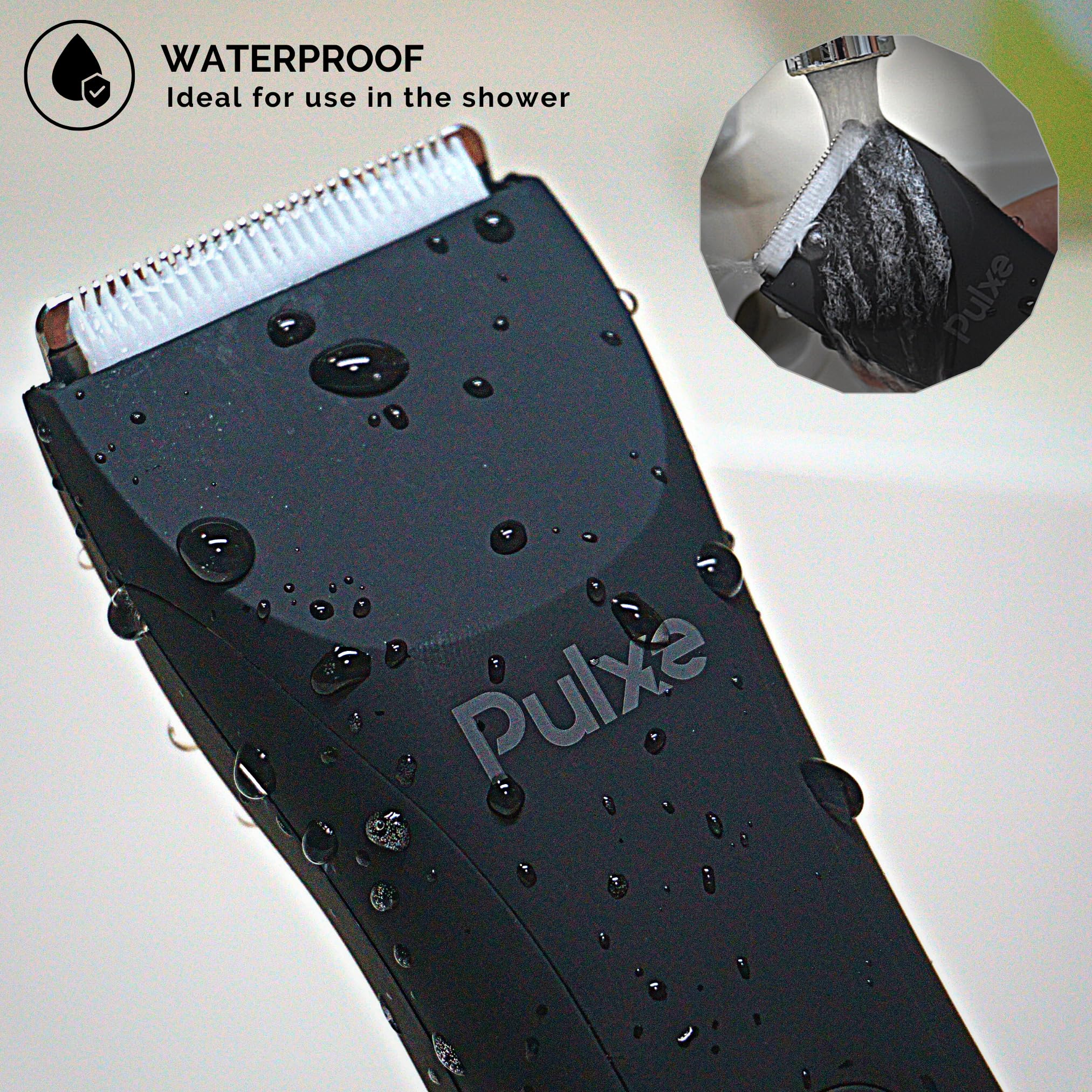 Best Men's Body Hair Trimmer - Waterproof Electric Shaver for Pubic, Chest & Back Hair - Manscaping Grooming Kit for Men & Women - Perfect for Travel, Gym & Home Use