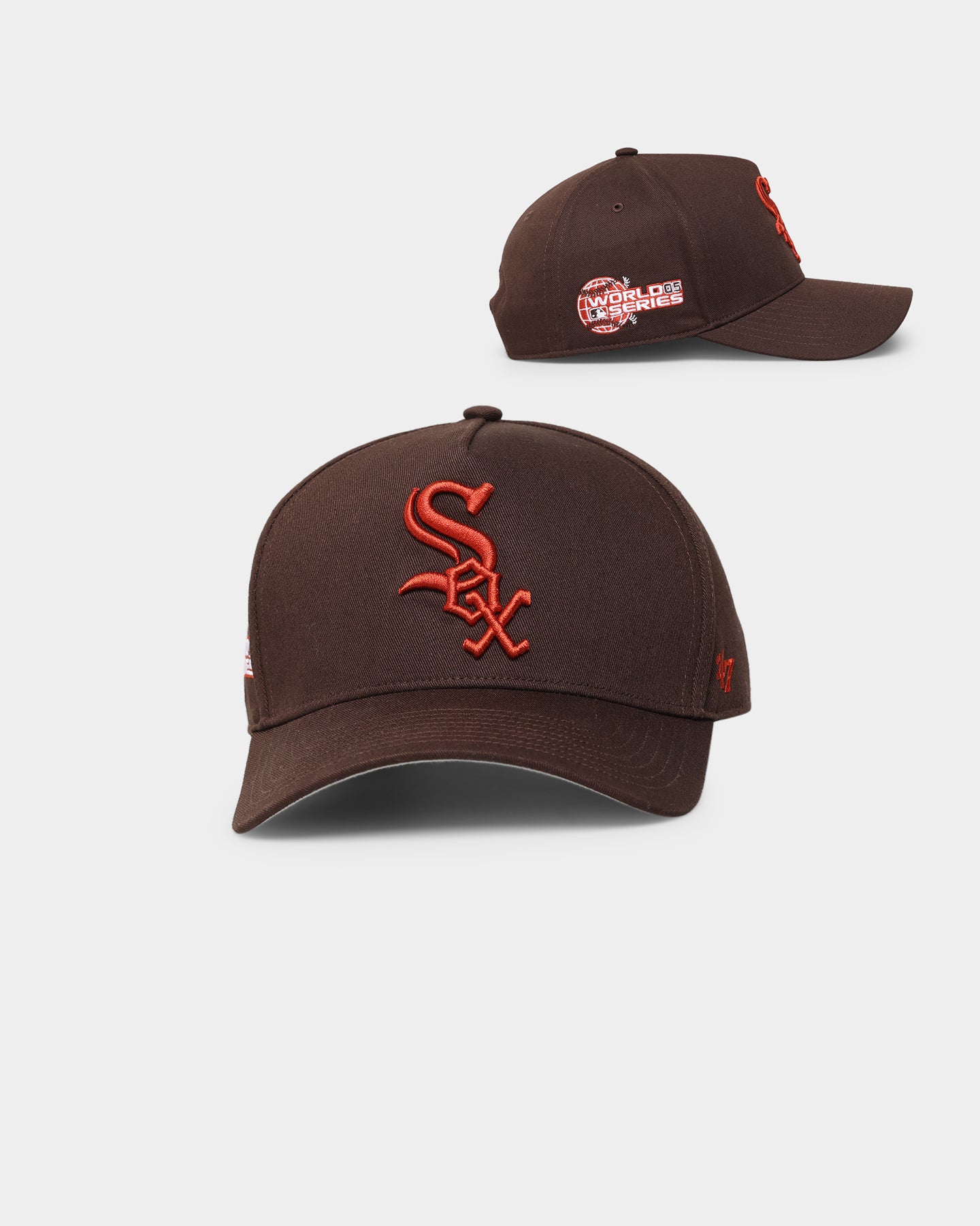 47 Brand Chicago White Sox 'Caramel Chocolate' Sure Shot 47 MVP DT Snapback Adjustable Hat - Brown/Caramel for Baseball Fans & Streetwear Fashion
