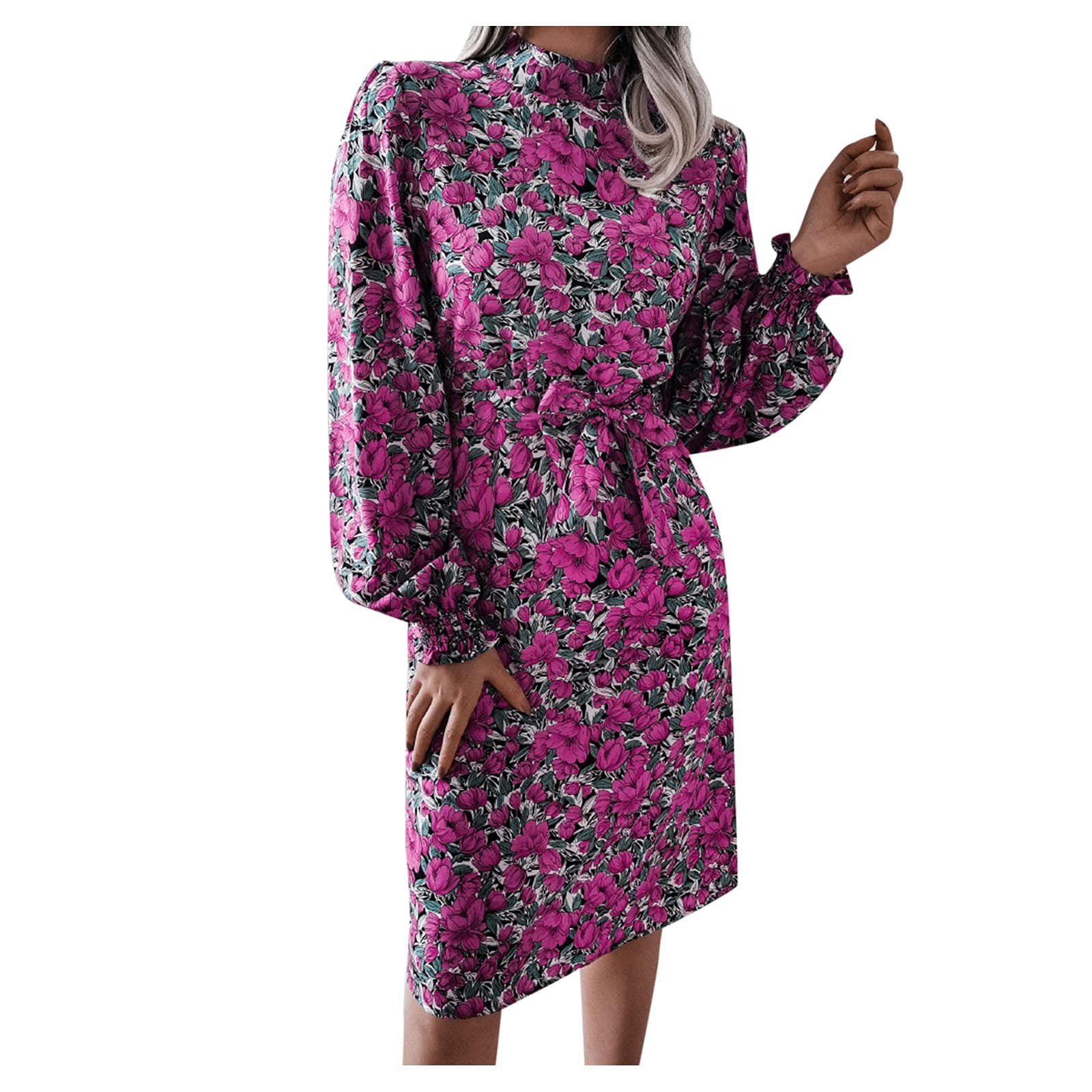 Elegant Women's Long Sleeve Party Dresses with Flared Sleeves for Night Out, Dating & Special Occasions | Formal Evening Gowns for Prom, Wedding Guest & Cocktail Events